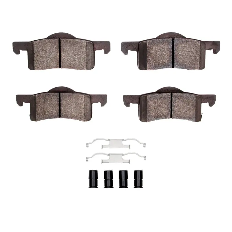 Dfc 02-06 Ford Expedition Rear 4000 Hybridynamic Brake Pads And Hardware Kit 1