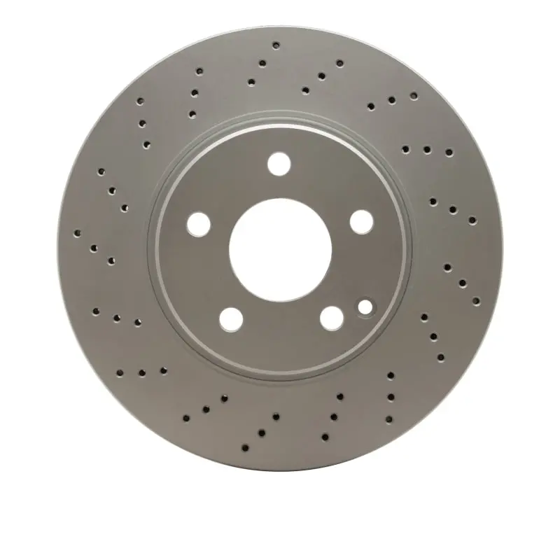 Dfc 02-06 Mercedes-Benz Cl500 Front Drilled Geospec Coated Rotor 1