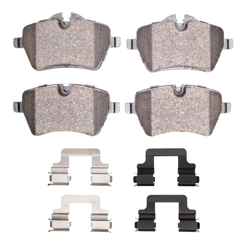 Dfc 02-16 Mini Cooper Paceman Front 4000 Hybridynamic Brake Pads And Hardware Kit 1