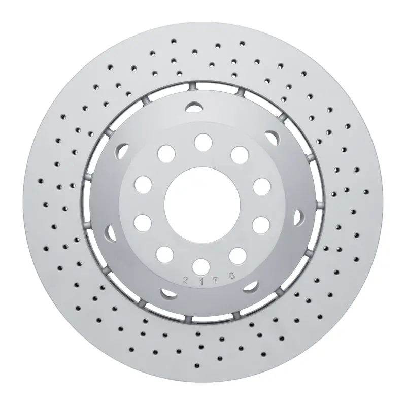 Dfc 03-04 Audi Rs6 Right Rear Drilled Hi-Carbon Alloy Geomet Coated Rotor 1