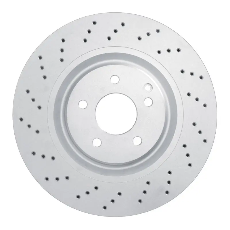Dfc 03-07 Mercedes-Benz C350 Front Drilled Geospec Coated Rotor 1