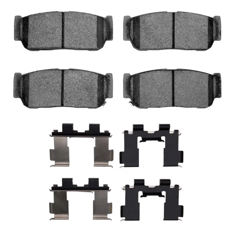 Dfc 03-09 Kia Sorento Rear 4000 Hybridynamic Brake Pads And Hardware Kit 1