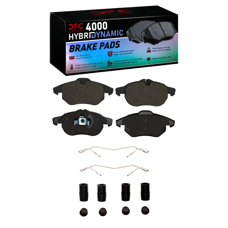 Dfc 03-11 Cadillac Bls (Mexico) Front 4000 Hybridynamic Brake Pads And Hardware Kit 1