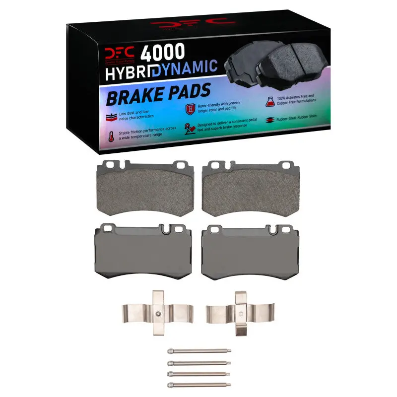 Dfc 03-11 Mercedes-Benz S55 Amg Rear 4000 Hybridynamic Brake Pads And Hardware Kit 1