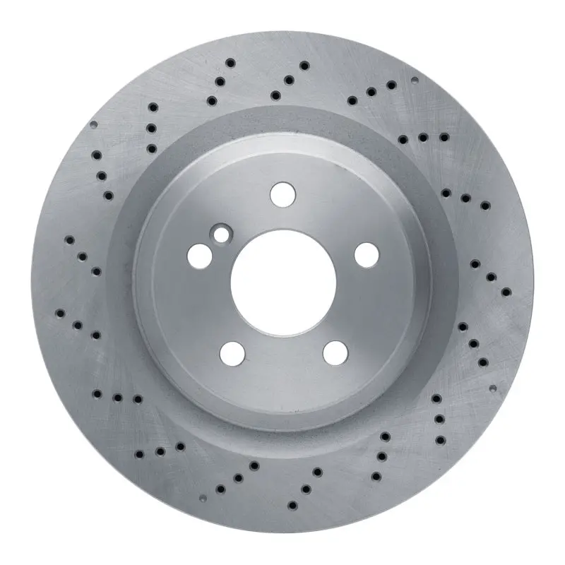 Dfc 03-12 Mercedes-Benz Sl55 Amg Rear Drilled Brake Rotor 1