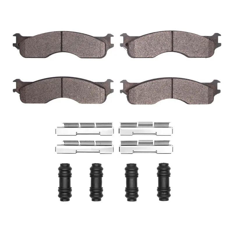 Dfc 04-04 Dodge Ram 1500 Pickup Front 4000 Hybridynamic Brake Pads And Hardware Kit 1