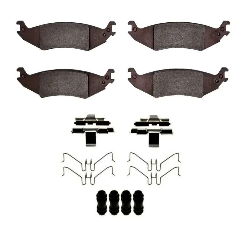 Dfc 04-06 Ford E-150 Club Wagon Rear 4000 Hybridynamic Brake Pads And Hardware Kit 1