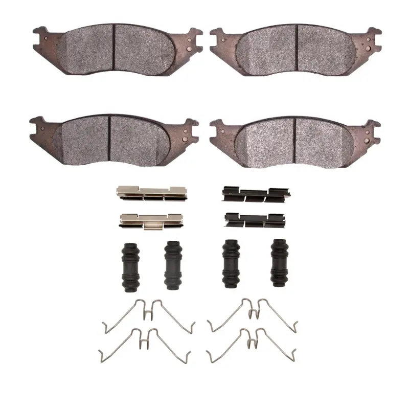 Dfc 04-06 Ford Econoline Front 4000 Hybridynamic Brake Pads And Hardware Kit 1