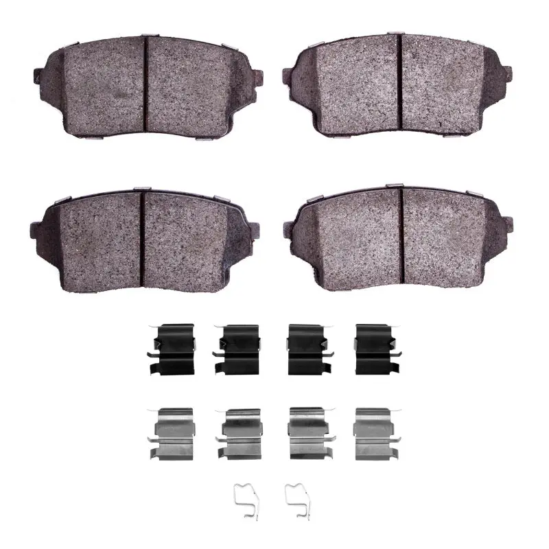 Dfc 04-06 Suzuki Xl-7 Front 4000 Hybridynamic Brake Pads And Hardware Kit 1