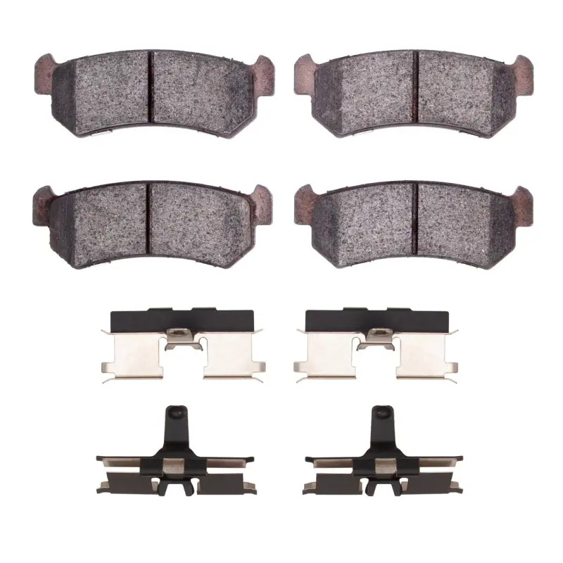 Dfc 04-07 Chevrolet Optra (Mexico) Rear 4000 Hybridynamic Brake Pads And Hardware Kit 1