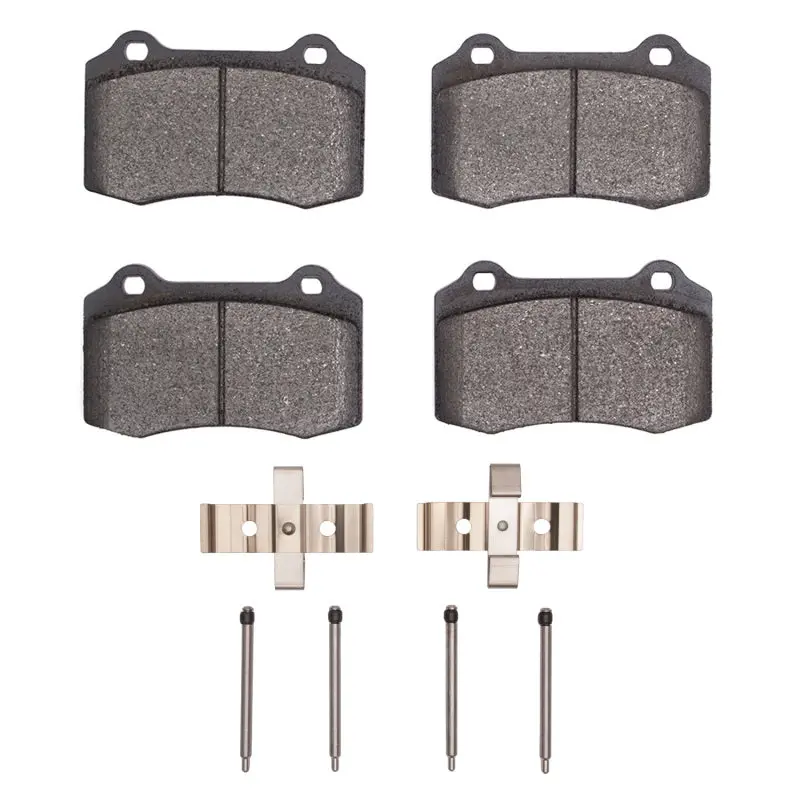 Dfc 04-07 Volvo V70/S60 Rear 4000 Hybridynamic Brake Pads And Hardware Kit 1