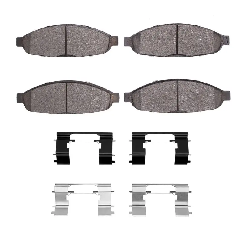 Dfc 04-08 Chrysler Pacifica Front 4000 Hybridynamic Brake Pads And Hardware Kit 1