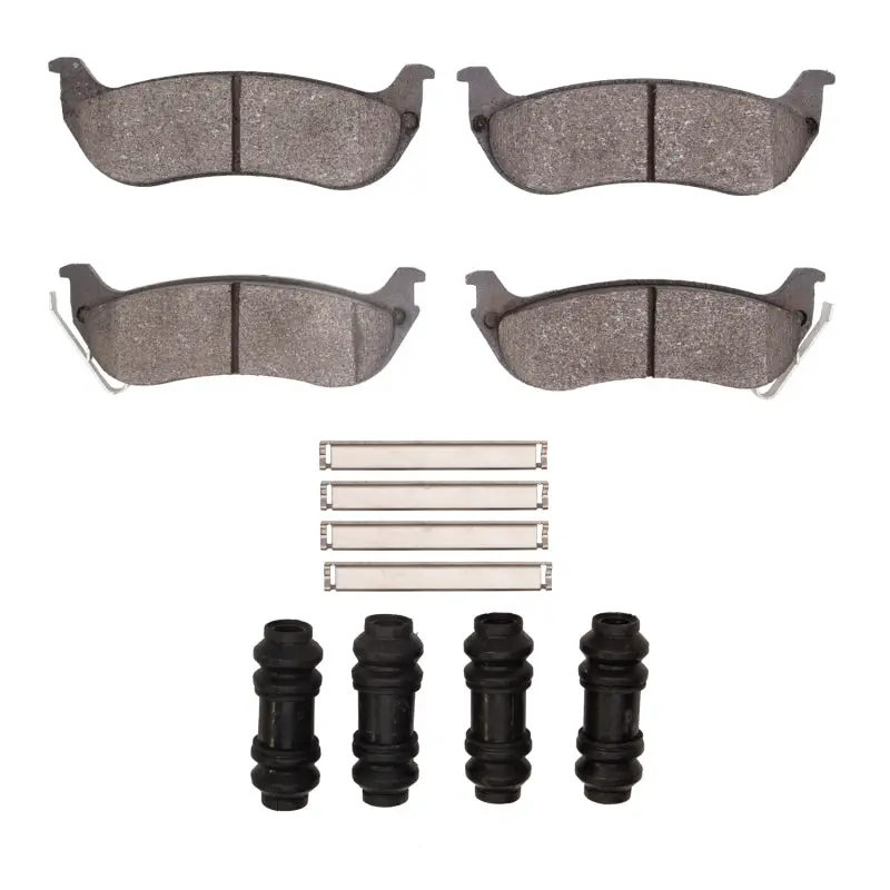 Dfc 04-08 Chrysler Pacifica Rear 4000 Hybridynamic Brake Pads And Hardware Kit 1