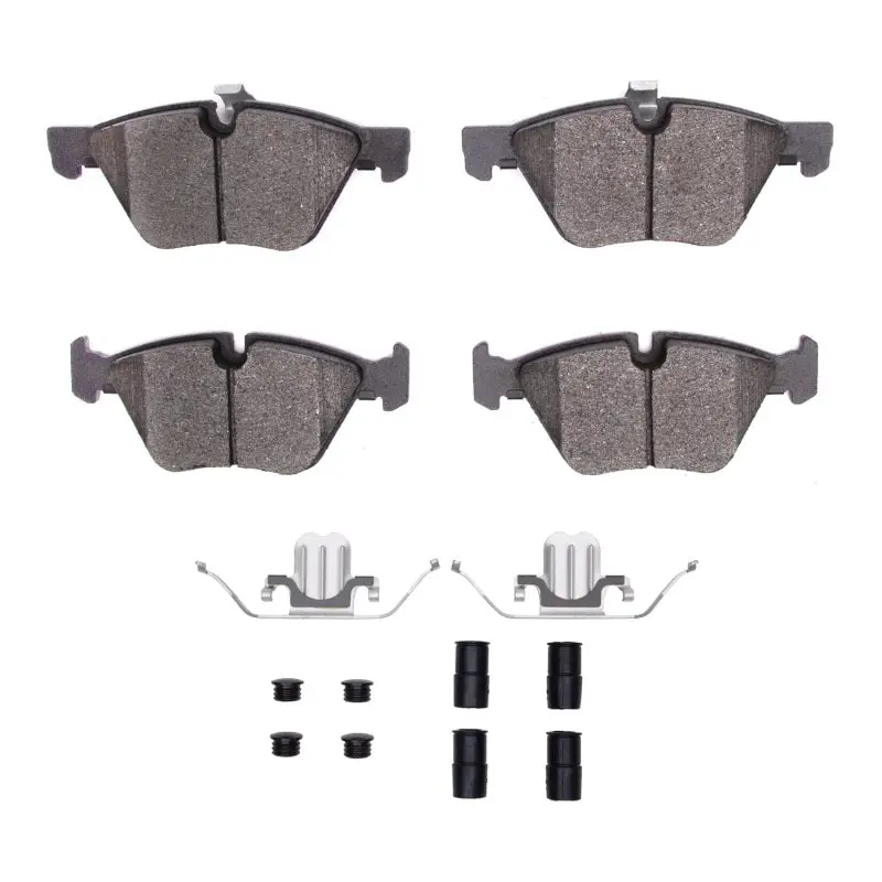 Dfc 04-10 Bmw 525I (Usa/Canada) Front 4000 Hybridynamic Brake Pads And Hardware Kit 1