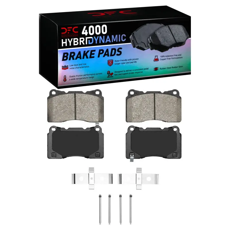 Dfc 04-21 Buick Regal Front 4000 Hybridynamic Brake Pads And Hardware Kit 1