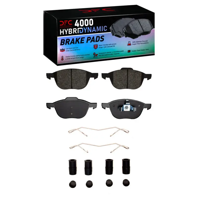 Dfc 04-22 Ford Escape Front 4000 Hybridynamic Brake Pads And Hardware Kit 1