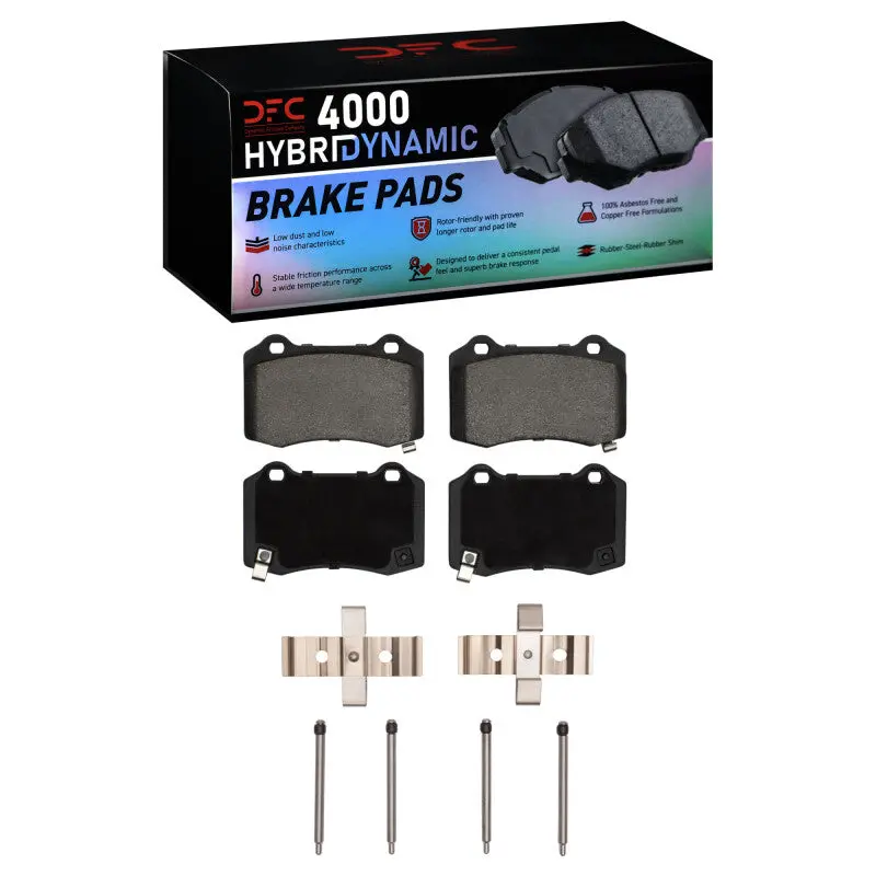 Dfc 04-24 Cadillac Cts Rear 4000 Hybridynamic Brake Pads And Hardware Kit 1