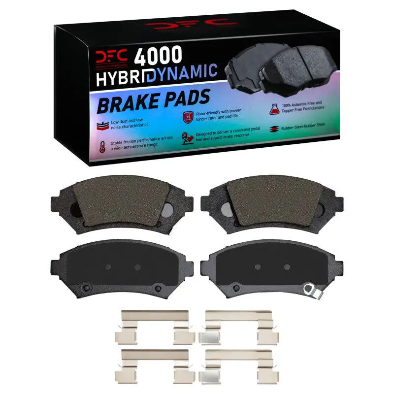 Dfc 05-05 Buick Lesabre Front 4000 Hybridynamic Brake Pads And Hardware Kit 1