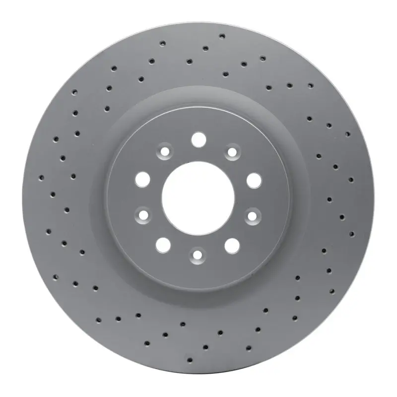 Dfc 05-06 Ford Gt Front Drilled Geospec Coated Rotor 1