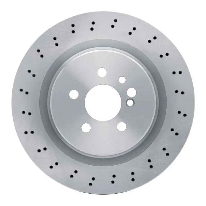 Dfc 05-06 Mercedes-Benz Cl65 Amg Rear Drilled Brake Rotor 1