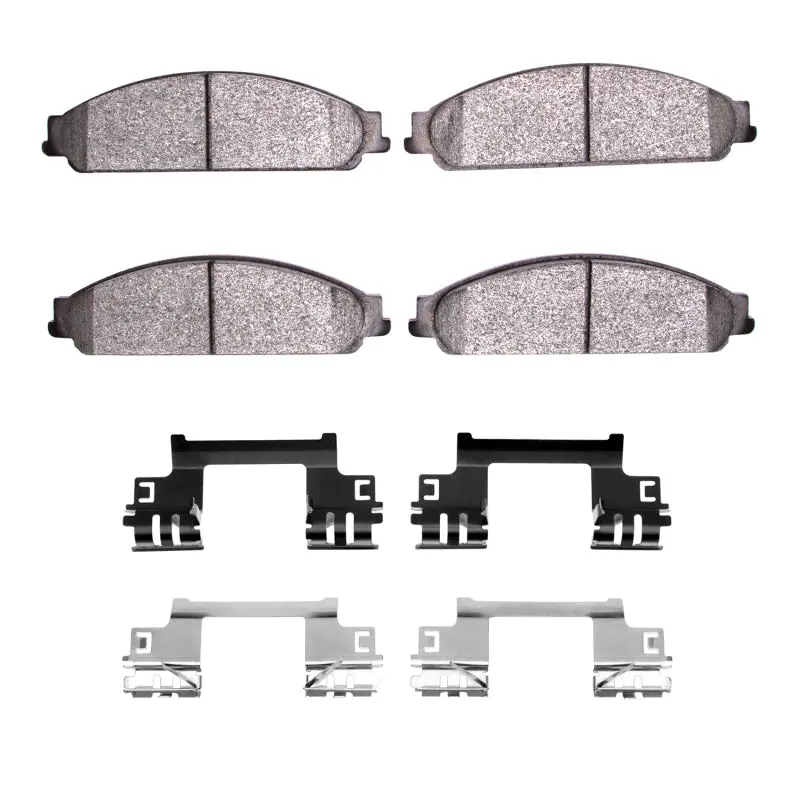 Dfc 05-09 Ford Taurus X Front 4000 Hybridynamic Brake Pads And Hardware Kit 1