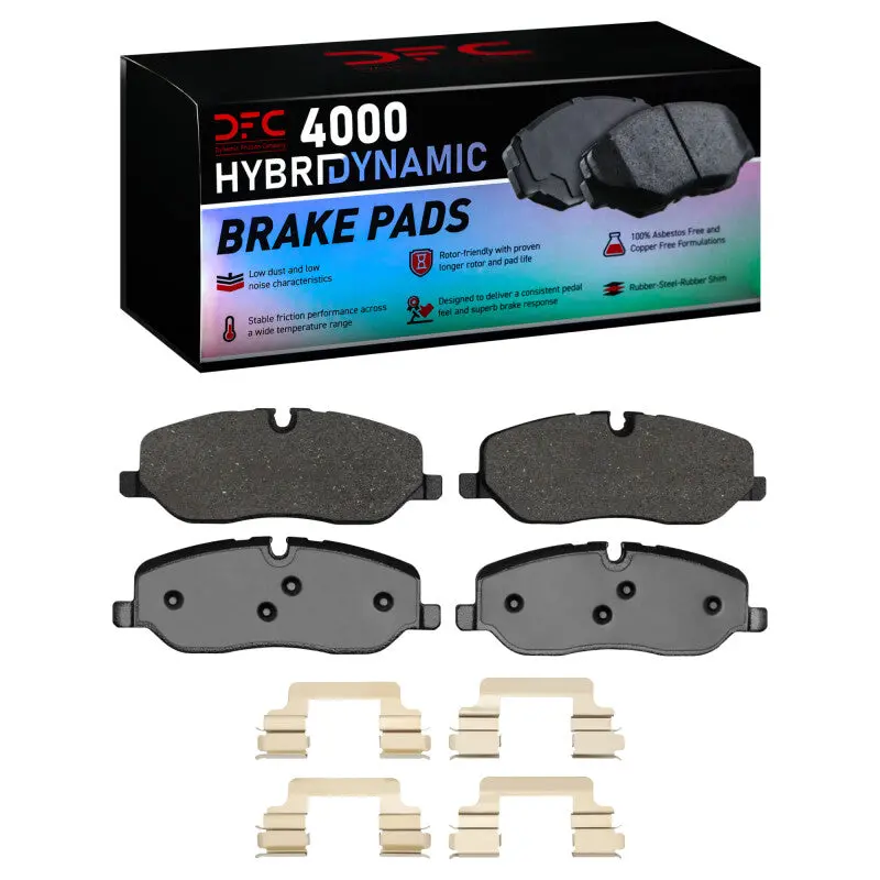 Dfc 05-09 Land Rover Range Rover Sport Front 4000 Hybridynamic Brake Pads And Hardware Kit 1