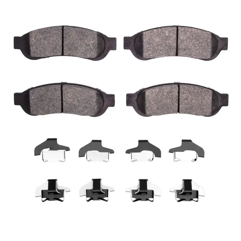 Dfc 05-10 Ford F-250 4Wd (Super Duty) Rear 4000 Hybridynamic Brake Pads And Hardware Kit 1