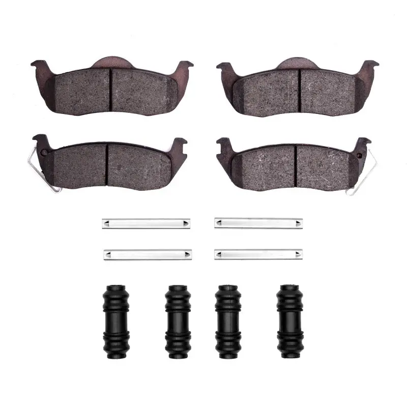 Dfc 05-10 Jeep Grand Cherokee Rear 4000 Hybridynamic Brake Pads And Hardware Kit 1