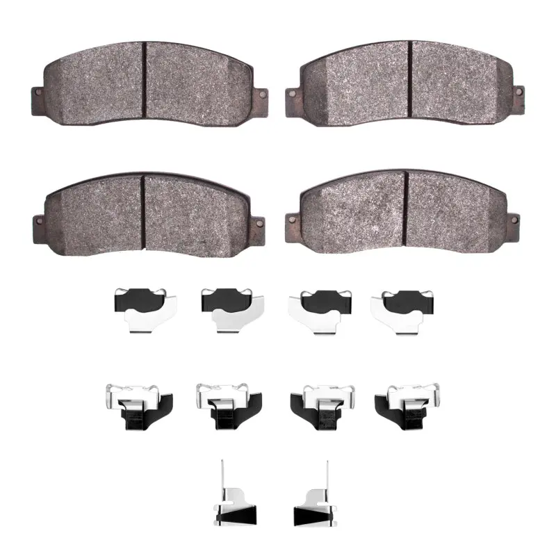 Dfc 05-12 Ford F-250 4Wd (Super Duty) Front 4000 Hybridynamic Brake Pads And Hardware Kit 1