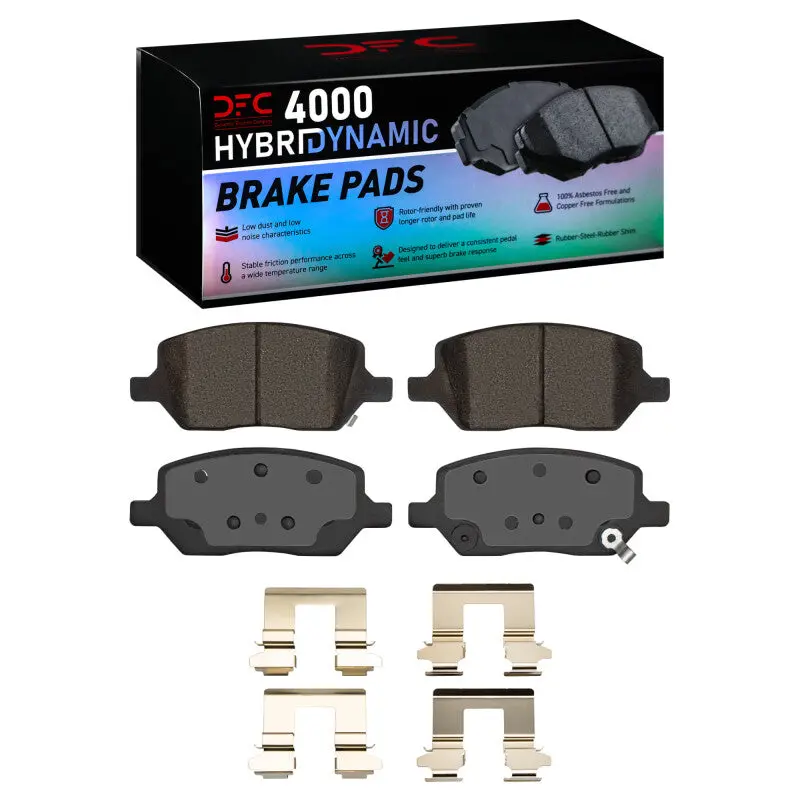 Dfc 05-15 Buick Terraza Rear 4000 Hybridynamic Brake Pads And Hardware Kit 1