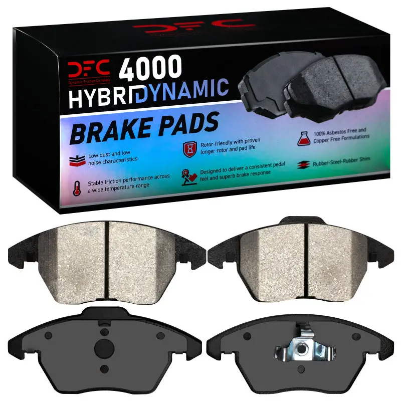 Dfc 05-19 Volkswagen Beetle/Jetta Sedan/Bora (Mexico) Front 4000 Hybridynamic Brake Pads 1