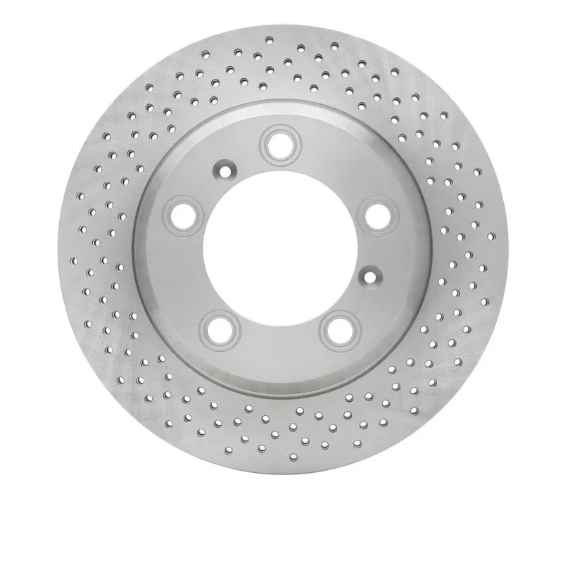 Dfc 05-23 Porsche Cayman Rear Drilled Brake Rotor 1