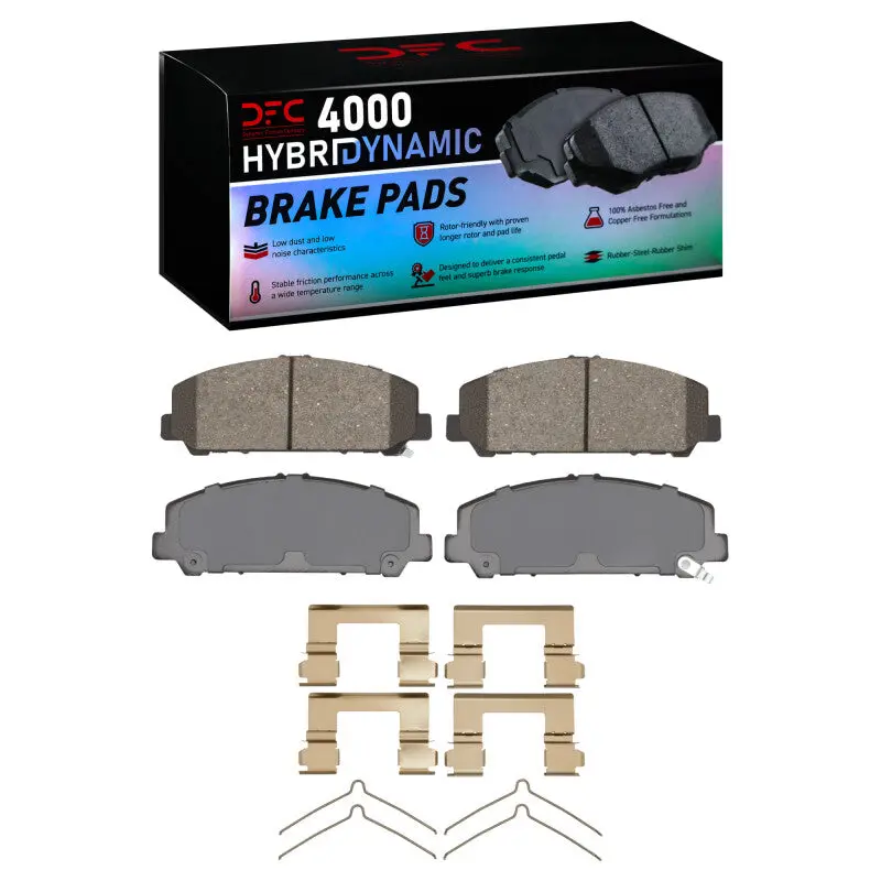 Dfc 05-24 Nissan Armada Front 4000 Hybridynamic Brake Pads And Hardware Kit 1