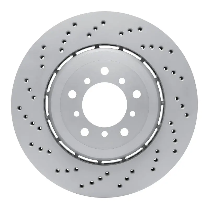 Dfc 06-08 Bmw Z4 Left Front Drilled Hi-Carbon Alloy Geomet Coated Rotor 1