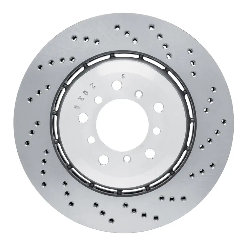 Dfc 06-08 Bmw Z4 Right Front Drilled Hi-Carbon Alloy Geomet Coated Rotor 1