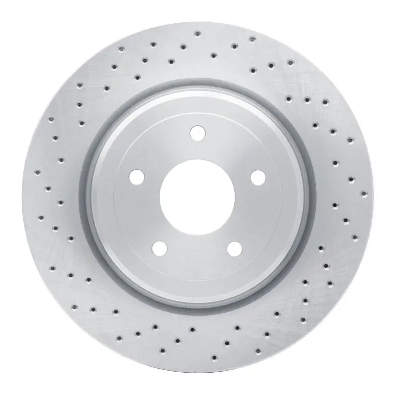 Dfc 06-13 Chevrolet Corvette Rear Drilled Brake Rotor 1