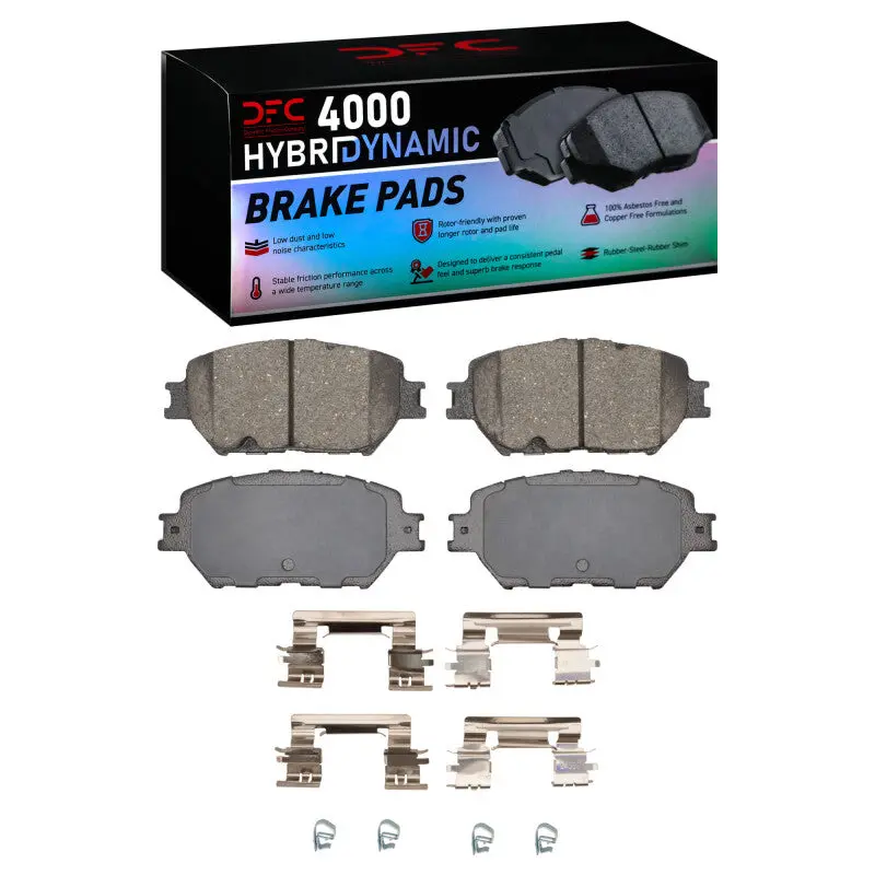 Dfc 06-15 Lexus Is250 Front 4000 Hybridynamic Brake Pads And Hardware Kit 1