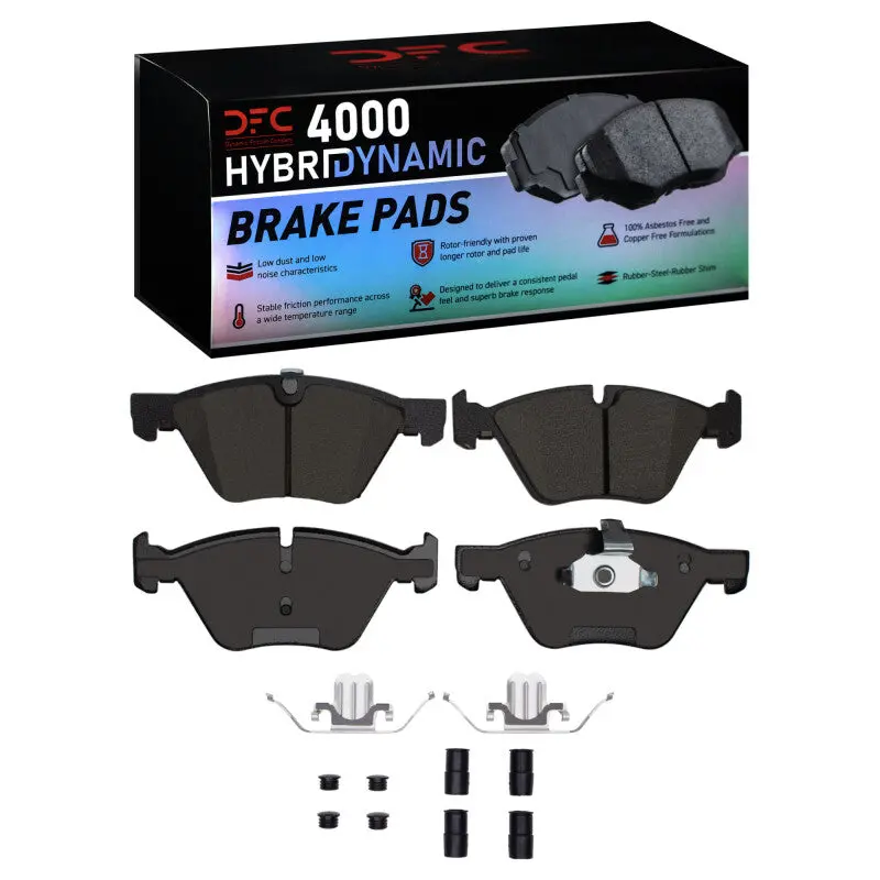 Dfc 06-16 Bmw 328I Xdrive Front 4000 Hybridynamic Brake Pads And Hardware Kit 1