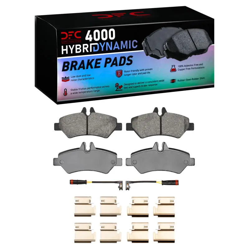 Dfc 06-18 Dodge Sprinter 2500 Rear 4000 Hybridynamic Brake Pads And Hardware Kit 1
