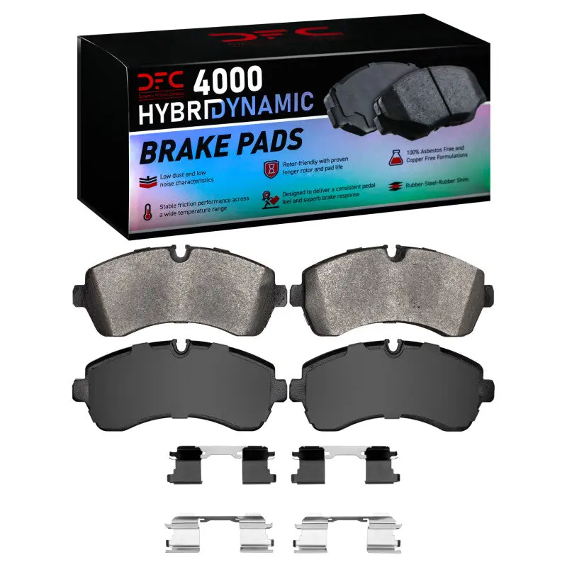 Dfc 06-24 American Coach Patriot Front/Rear 4000 Hybridynamic Brake Pads And Hardware Kit 1