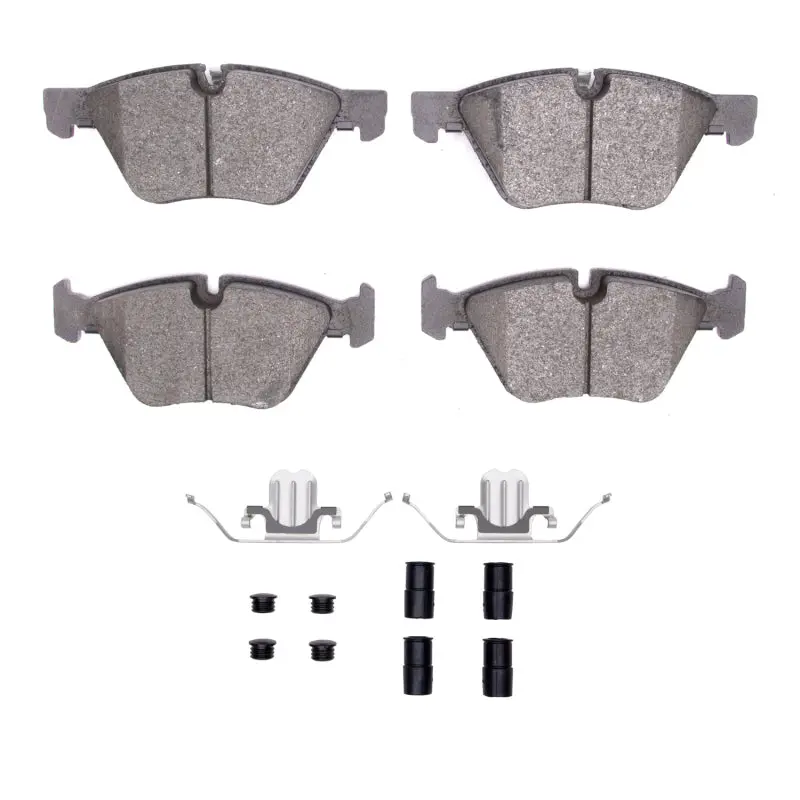 Dfc 07-13 Bmw 128I Front 4000 Hybridynamic Brake Pads And Hardware Kit 1