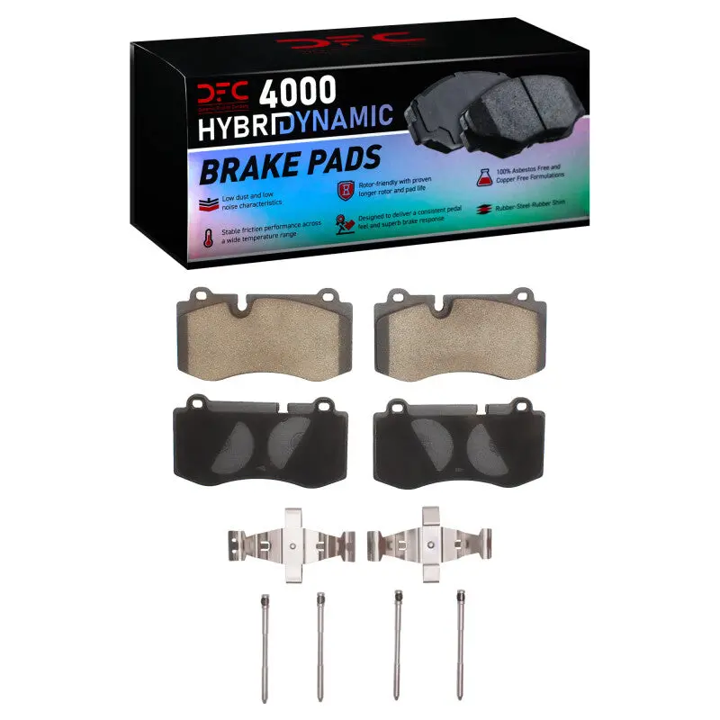 Dfc 07-14 Mercedes-Benz S550 Front 4000 Hybridynamic Brake Pads And Hardware Kit 1