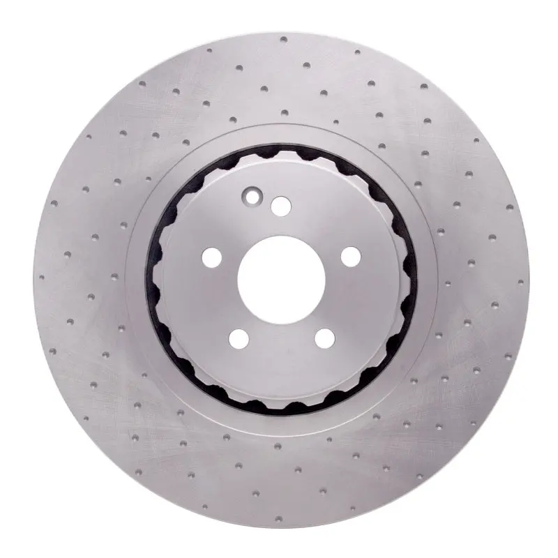 Dfc 07-14 Mercedes-Benz S63 Amg Front Brake Rotor - Dimpled 1