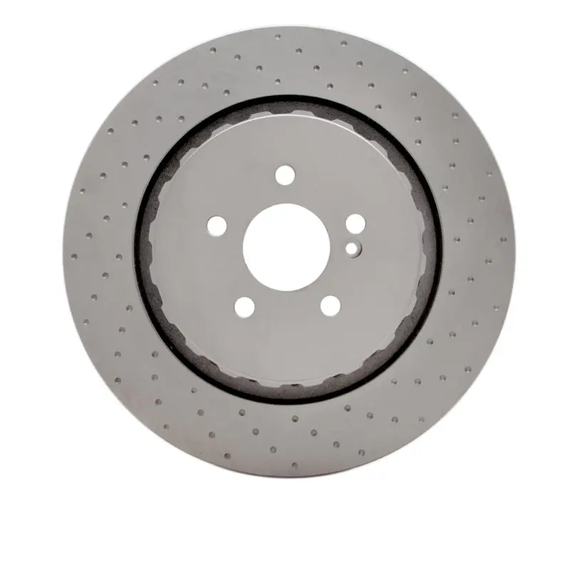 Dfc 07-14 Mercedes-Benz S63 Amg Rear Hi-Carbon Alloy Geomet Coated Rotor - Dimpled 1