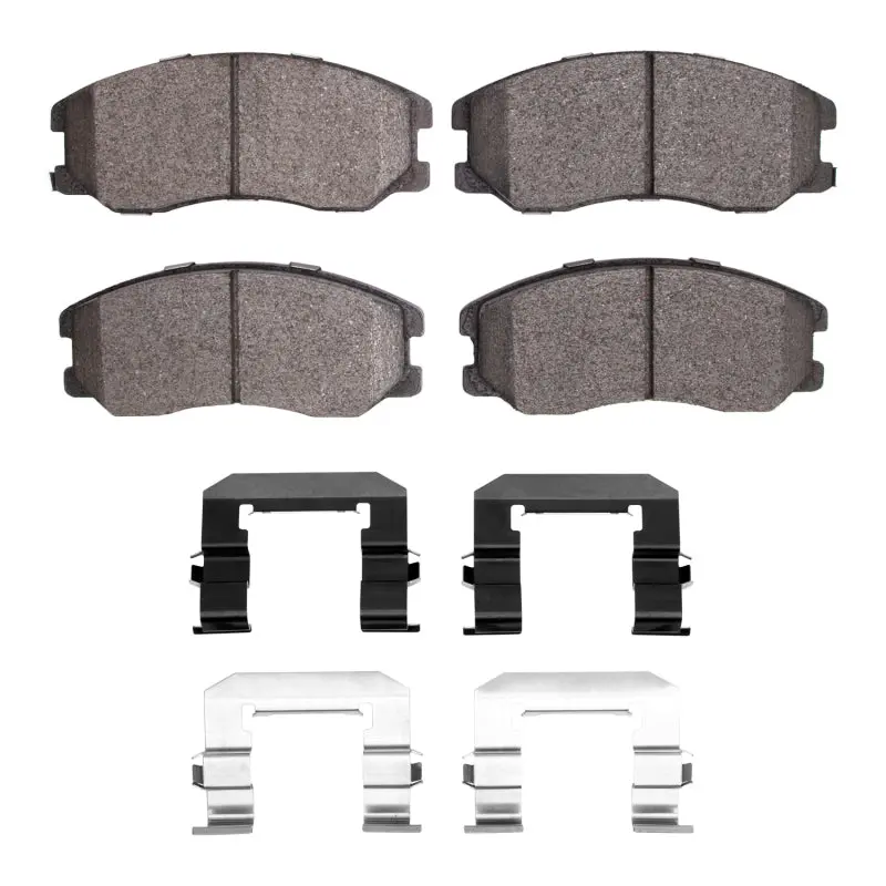 Dfc 07-15 Chevrolet Equinox Front 4000 Hybridynamic Brake Pads And Hardware Kit 1