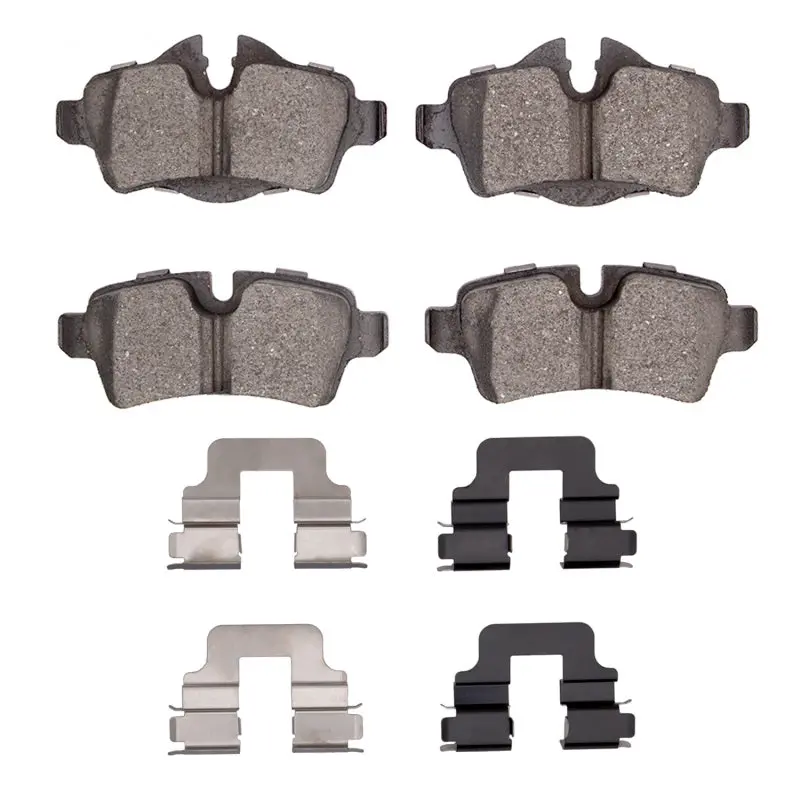 Dfc 07-15 Mini Cooper Clubman Rear 4000 Hybridynamic Brake Pads And Hardware Kit 1