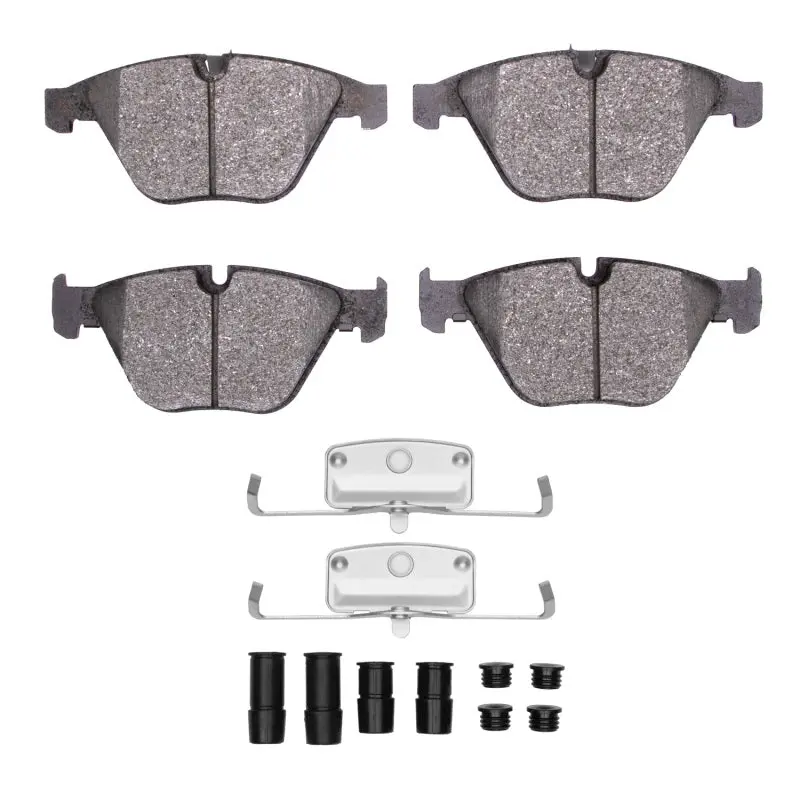 Dfc 07-16 Bmw X1 (Usa/Canada) Front 4000 Hybridynamic Brake Pads And Hardware Kit 1