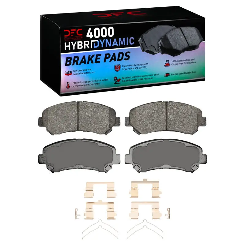 Dfc 07-23 Nissan Juke Front 4000 Hybridynamic Brake Pads And Hardware Kit 1