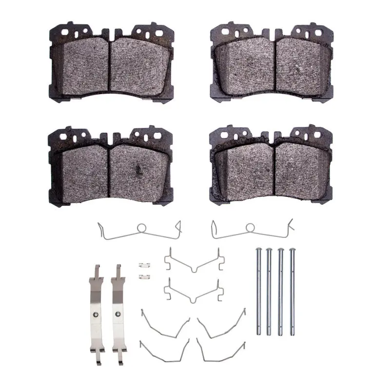 Dfc 07-25 Lexus Ls600h Front 4000 Hybridynamic Brake Pads And Hardware Kit 1