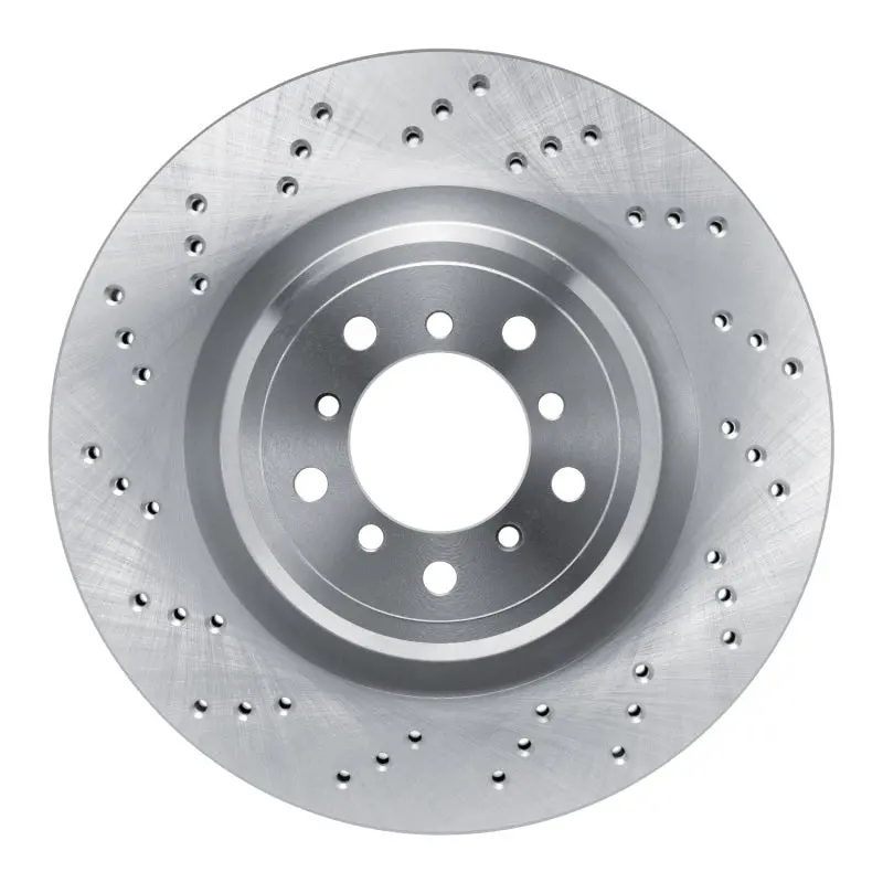 Dfc 08-13 Bmw M3 Left Front Drilled Brake Rotor 1